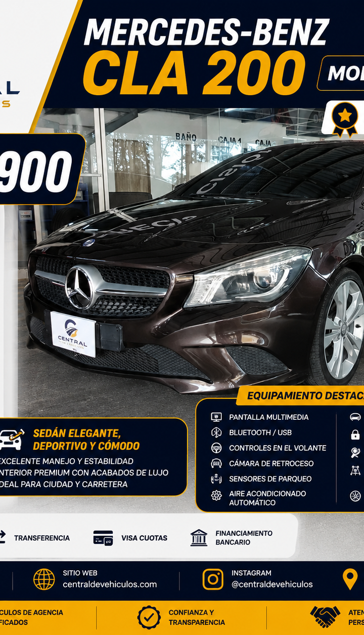 Mercedez Benz CLA 200